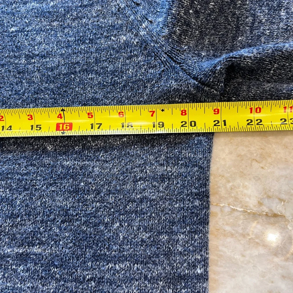 MEN'S SALE Banana Republic‎ Spacedye Popover Hoodie Gray Heathered Knit Medium